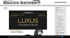 Desktop Screenshot of mauriziogalimberti.it